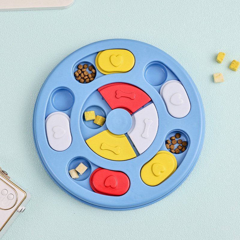 Interactive Slow Feeder Dog Bowl - Puzzle Toy for Pets - Image 4