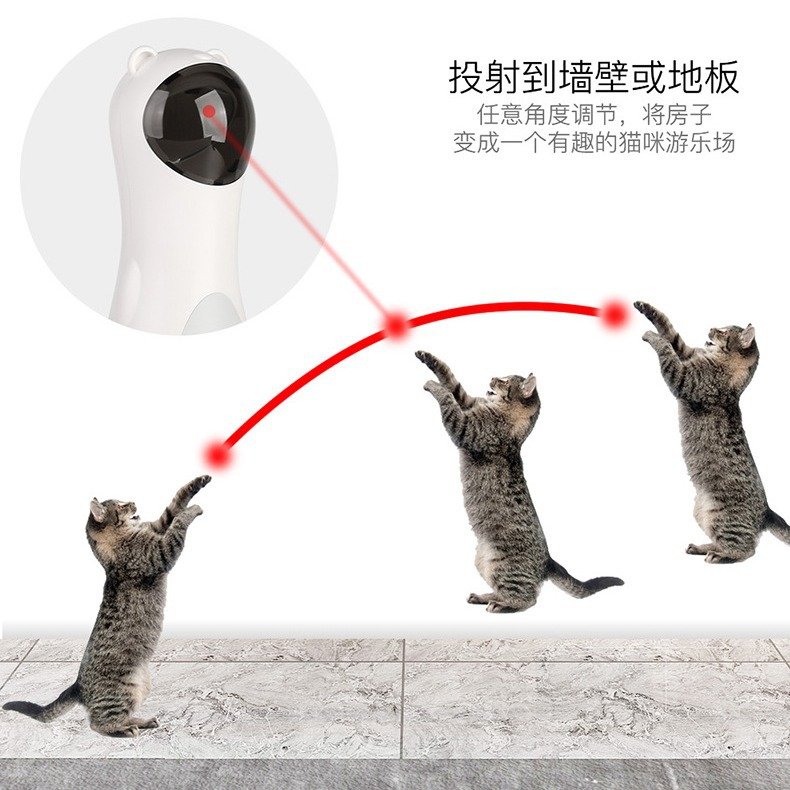 Cat Laser Toy, Automatic Timing, Dual Power Supply. - Image 3