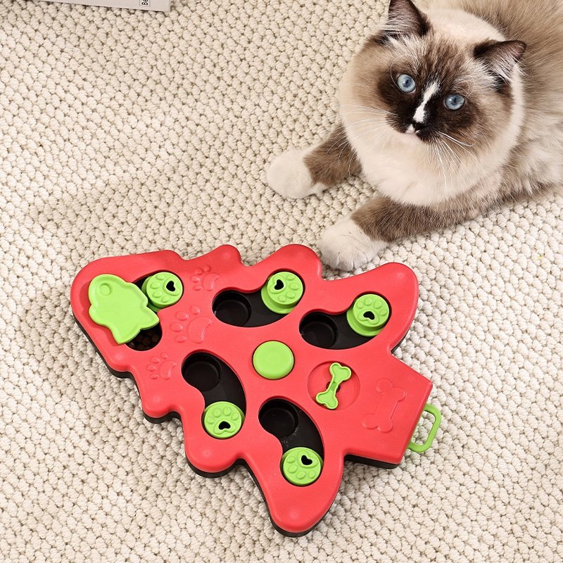 Interactive Slow Feeder Dog Bowl - Puzzle Toy for Pets - Image 22