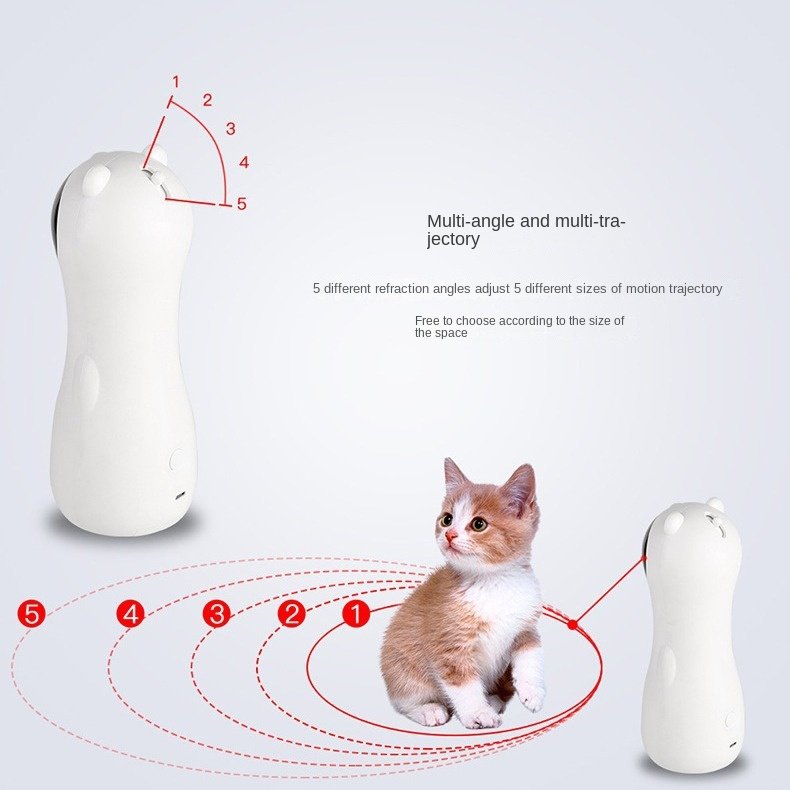 Cat Laser Toy, Automatic Timing, Dual Power Supply. - Image 4