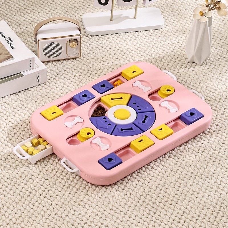 Interactive Slow Feeder Dog Bowl - Puzzle Toy for Pets - Image 15